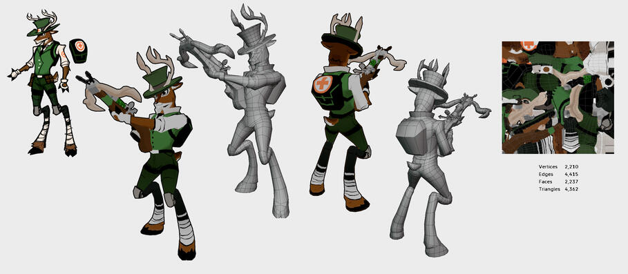 (AIE) RANGER MODEL (UE5)