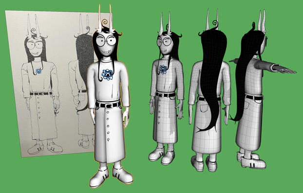 JADE MODEL based on @repliiku's art