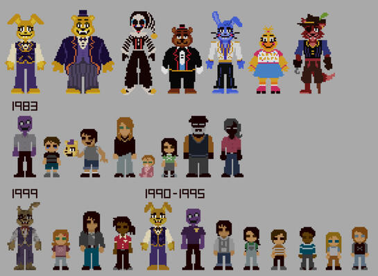 FNAF: HUSH CAST