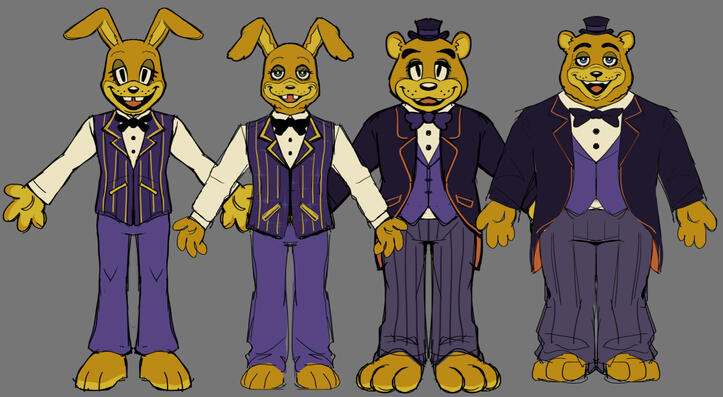 FNAF: HUSH NEDHARE AND FREDBEAR