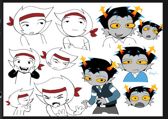 ABSOLVED CHARACTER EXPLORATIONS 1